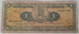 1 CORDOBA, Nicaragua