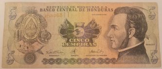 5 LEMPIRAS, Honduras