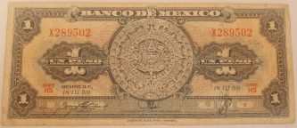 1 PESO, México