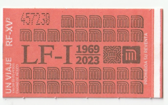 Ultimo Boleto  Metro (BM09)