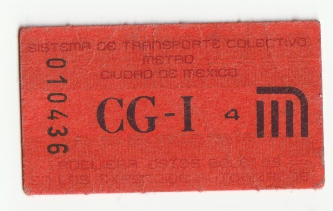 Boleto  Metro (BM10)