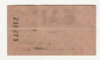 Abono de transporte Metro (BM12)