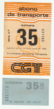 Abono de transporte Metro (BM27)