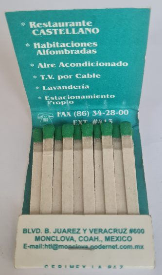 Cartera de cerillos CC(108) - Imagen 3