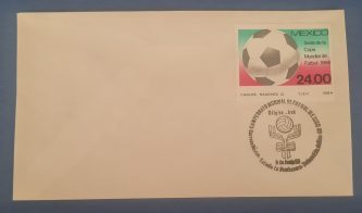 Sobre con sello de primera emisión (Bégica-Irak 8 Jun 86)