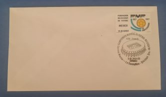Sobre con sello de primera emisión (RFA-Escocia Jun 86)