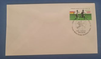 Sobre con sello de primera emisión (Italia-SudCorea10 Jun 86)