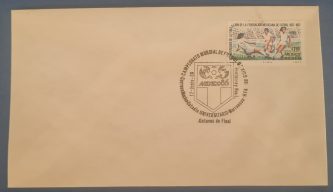 Sobre con sello de primera emisión (Marruecos-RFA 17 Jun 86)