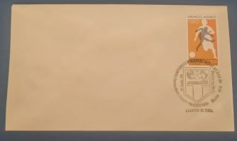 Sobre con sello de primera emisión (México-RFA 21 Jun 86)