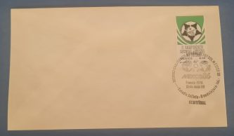 Sobre con sello de primera emisión (Francia-RFA 25 Jun 86)