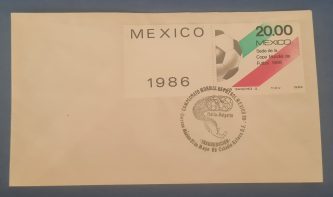 Sobre con sello de primera emisión (Italia-Bulgaria 31 Mayo 86)