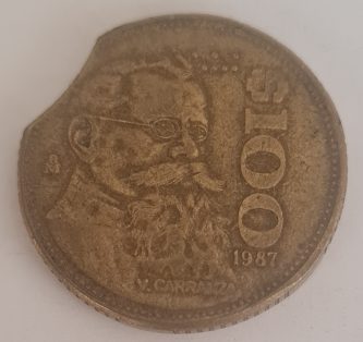 MD10 ($100  V. CARRANZA 1987)