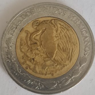 M019, 5 nuevos pesos, 1993 - Imagen 2