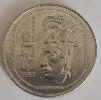 M008 50 centavos, 1983 PALENQUE