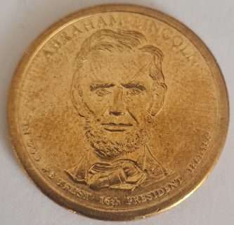 M006 un dólar de Estados Unidos $1 ABRAHAM LINCOLN