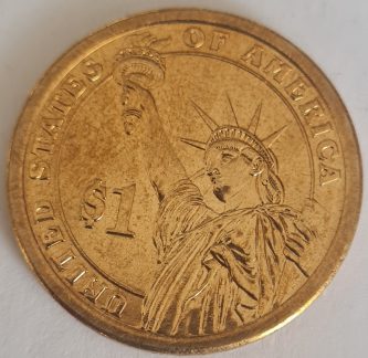 M006 un dólar de Estados Unidos $1 ABRAHAM LINCOLN - Imagen 2