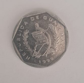 M005 (1 centavo, Guatemala) - Imagen 2