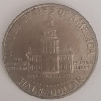 M001 (1/2 dólar, 1976) - Imagen 2